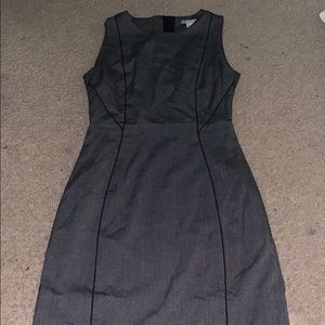 grey business dress